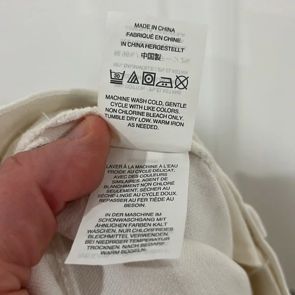 J. Crew High-Rise White Denim Shorts Womens Size 27 - Picture 7 of 7